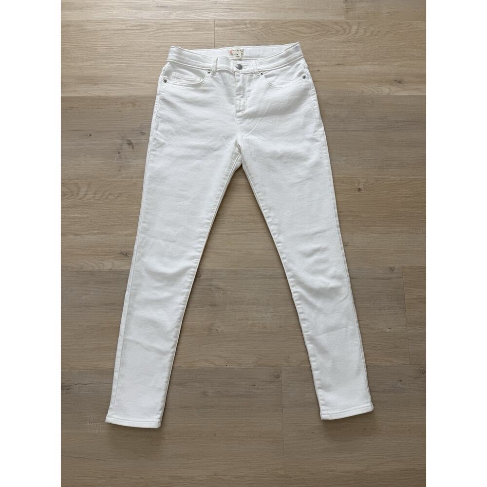 J Crew Factory Girls’ White Denim Skinny Jeans Size 16